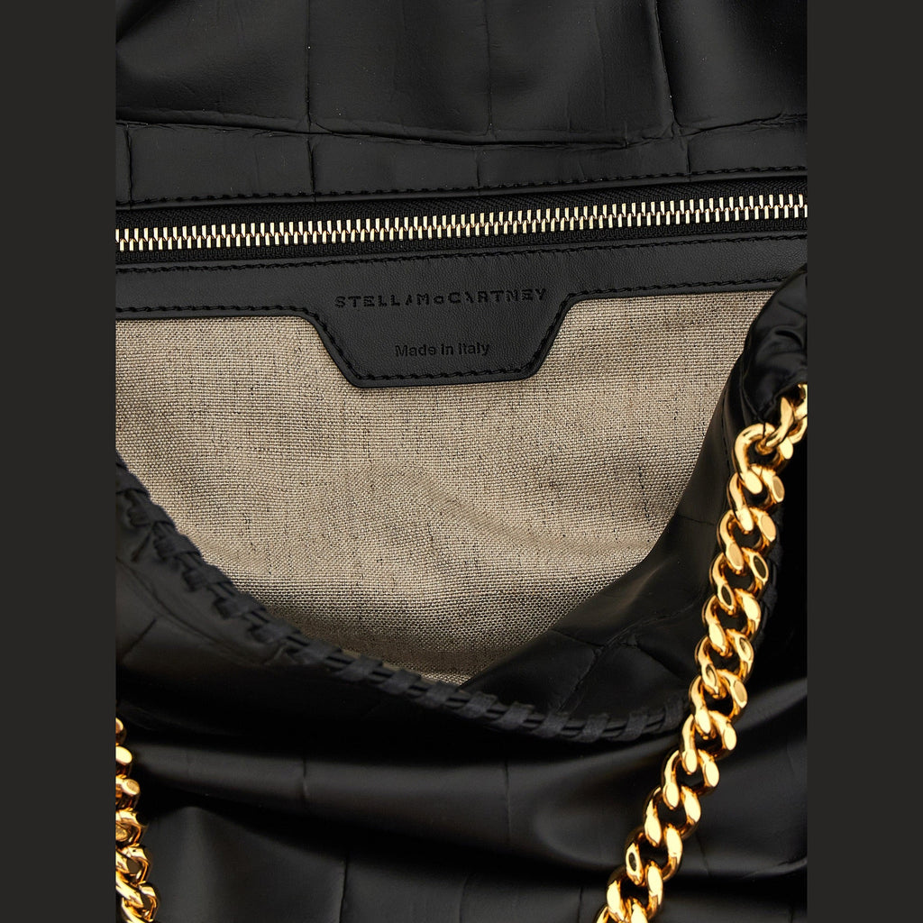 Stella McCartney Black Polyester Tote Bag