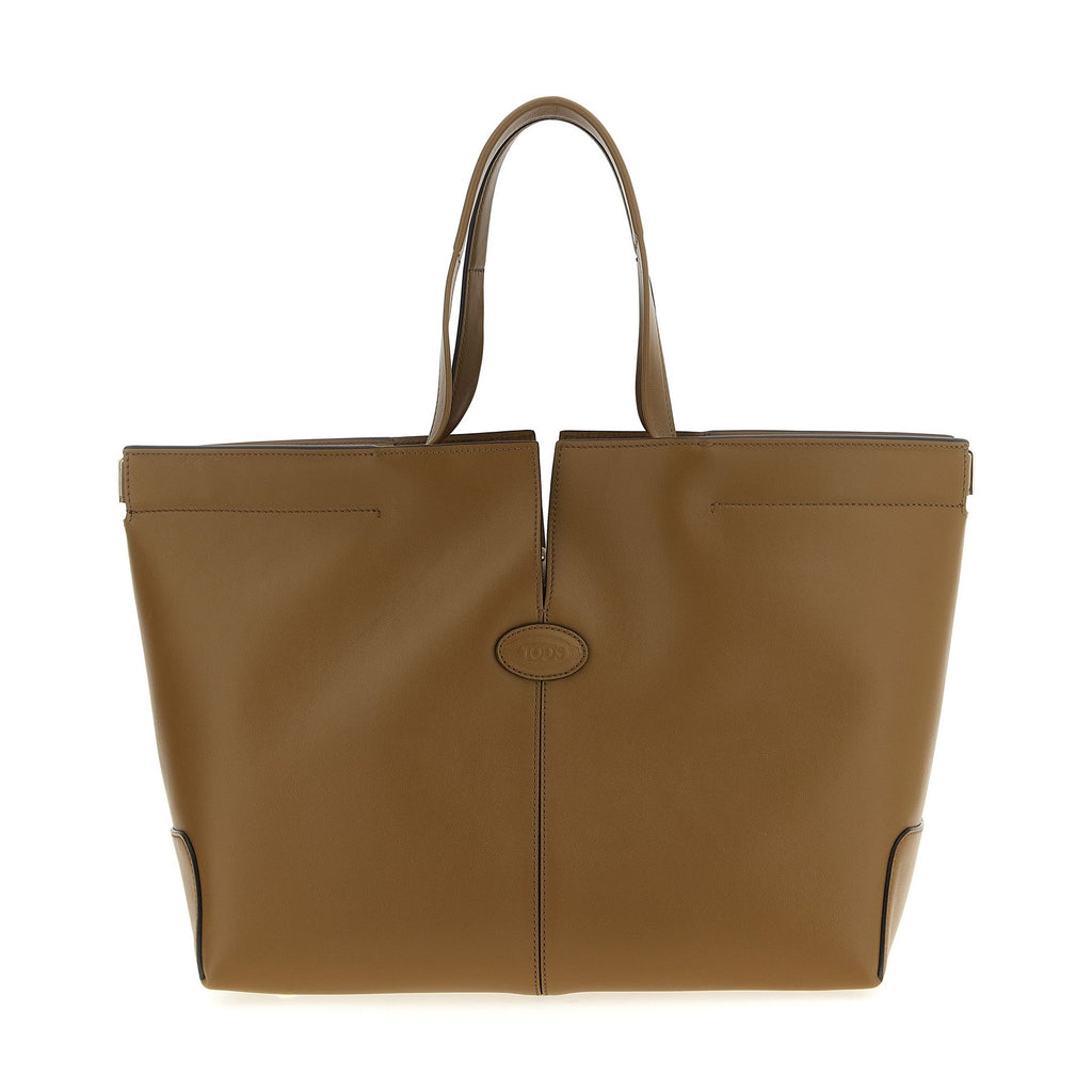 Bicolor Calfskin Tote Bag