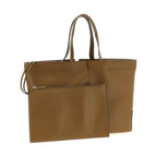 Bicolor Calfskin Tote Bag