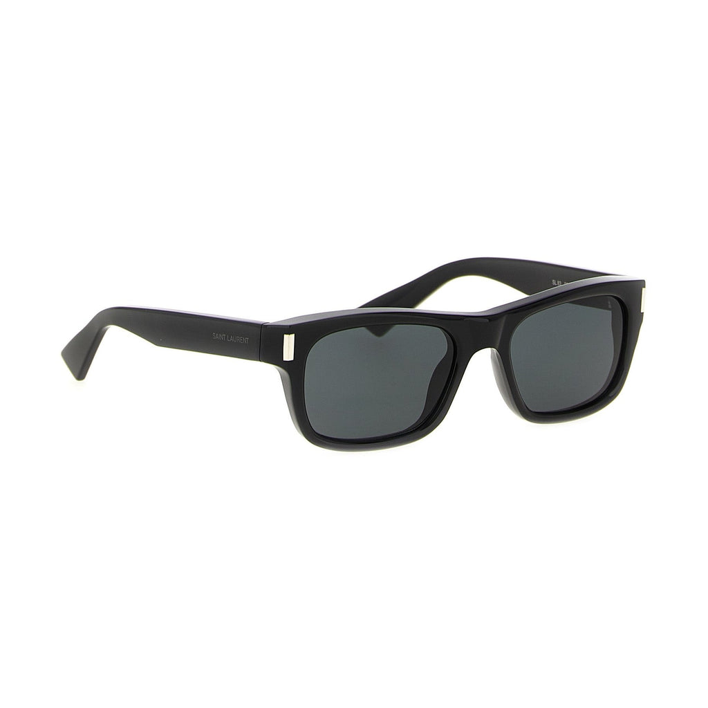 Saint Laurent Black Acetate Sunglasses