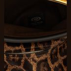Tod's Brown Calfskin Shoulder Bag