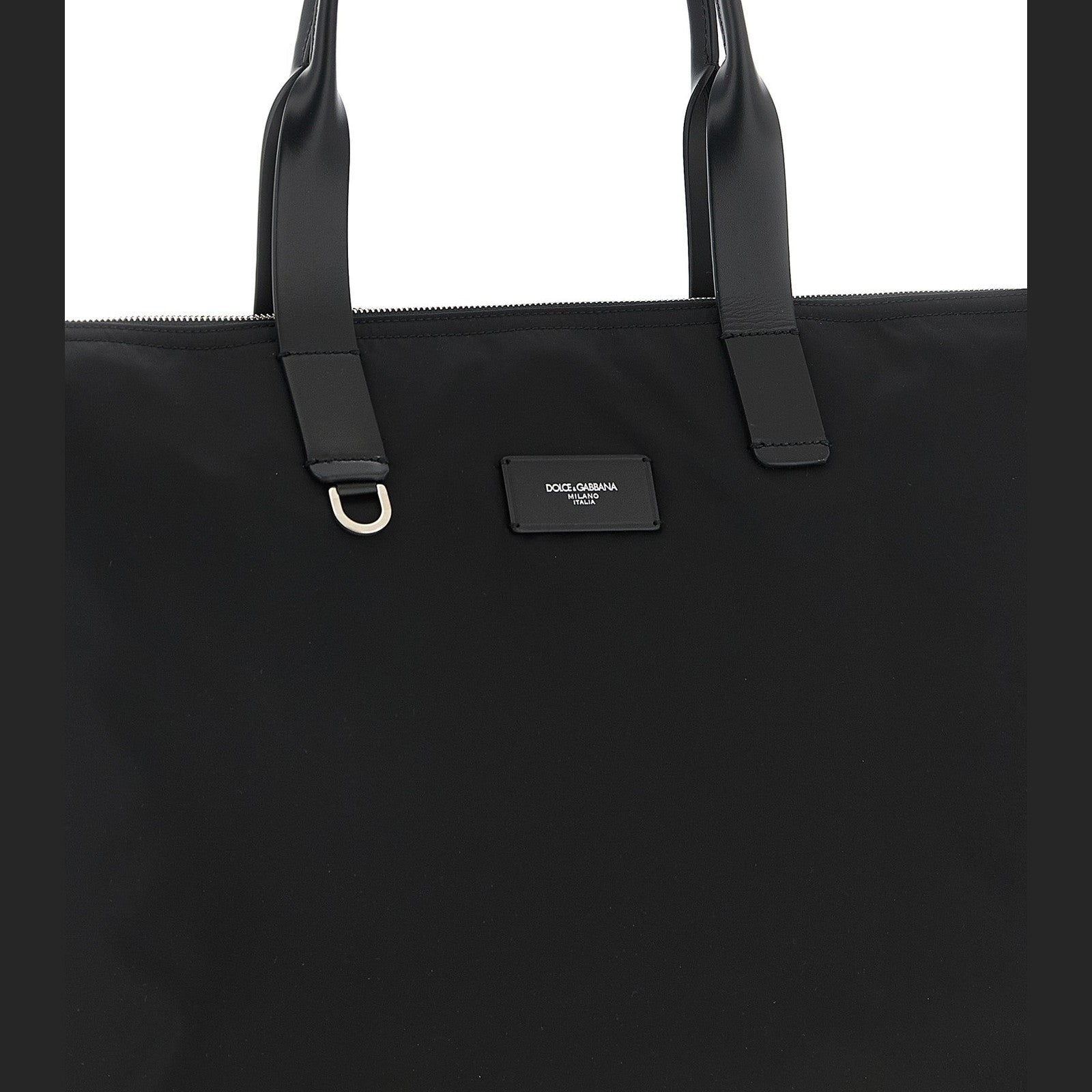 Dolce & Gabbana Black Polyamide Tote Bag
