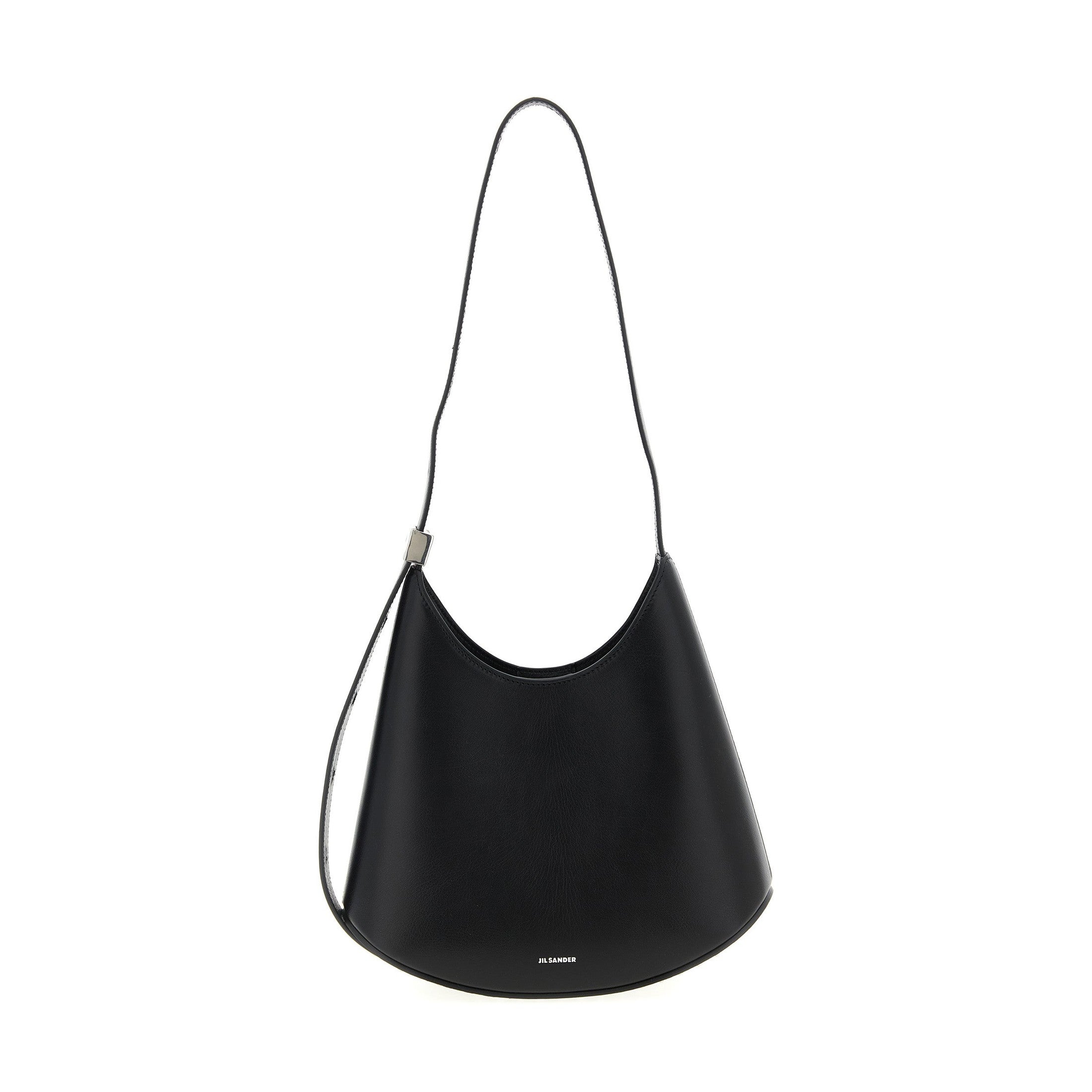 Jil Sander Black Bovine Leather Shoulder Bag