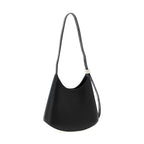 Jil Sander Black Bovine Leather Shoulder Bag