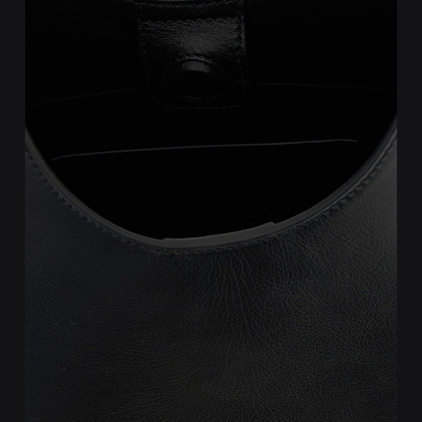 Jil Sander Black Bovine Leather Shoulder Bag
