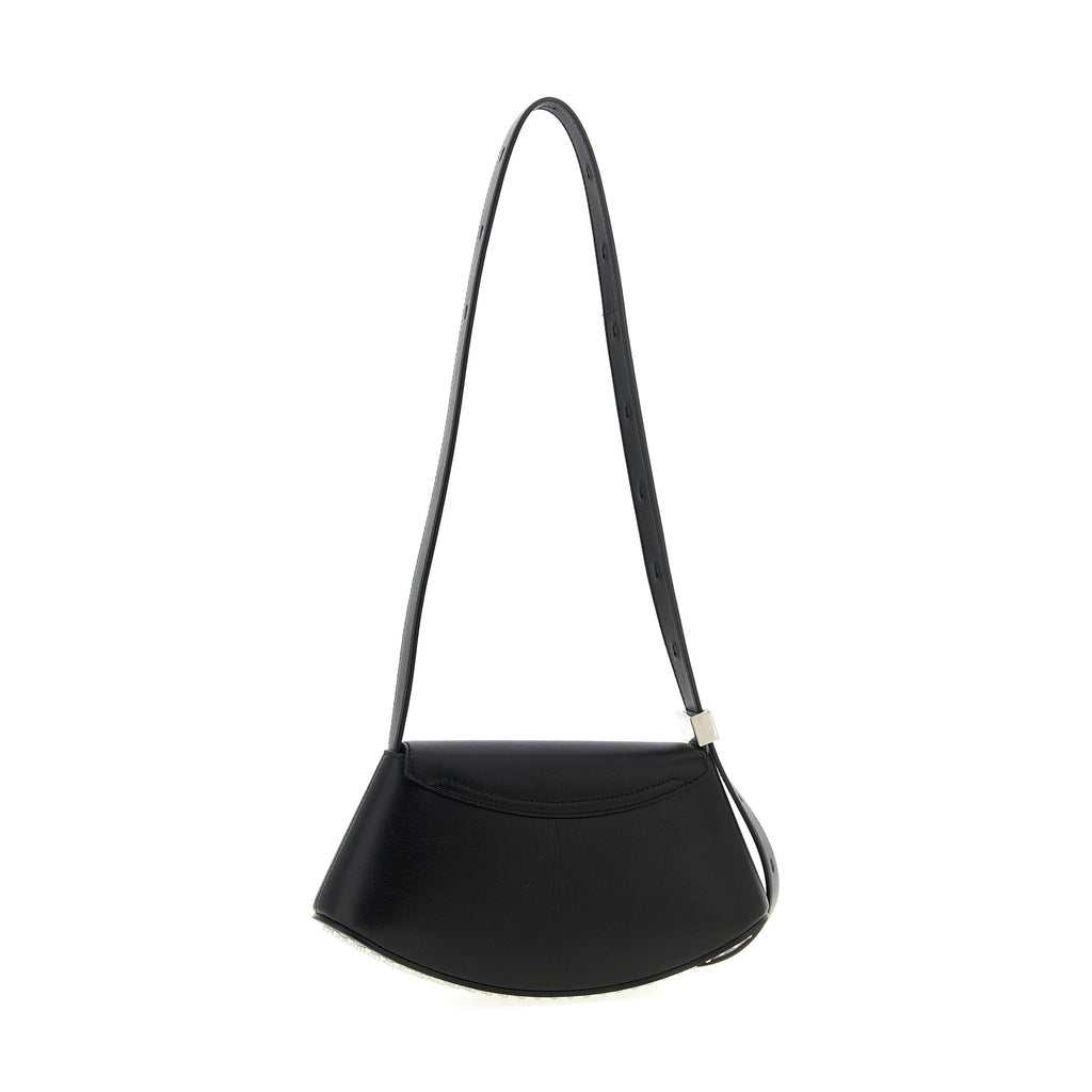 Jil Sander Black Bovine Leather Crossbody Bag