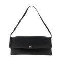 Courrèges Black Cowhide Clutch Bag