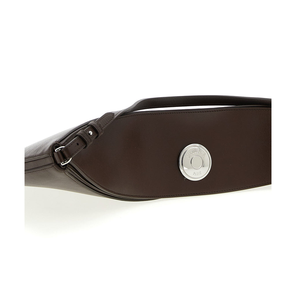 Jacquemus Brown Calfskin Shoulder Bag