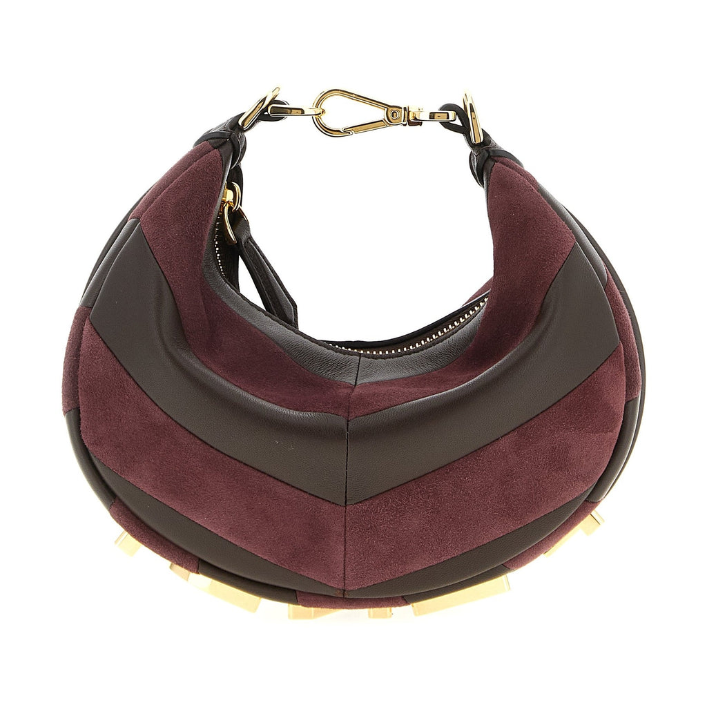 Fendi Multicolor Lamb Leather Handbag