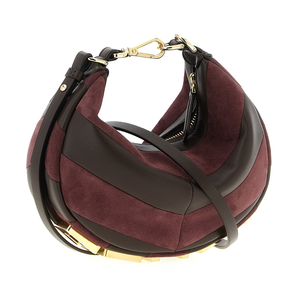 Fendi Multicolor Lamb Leather Handbag
