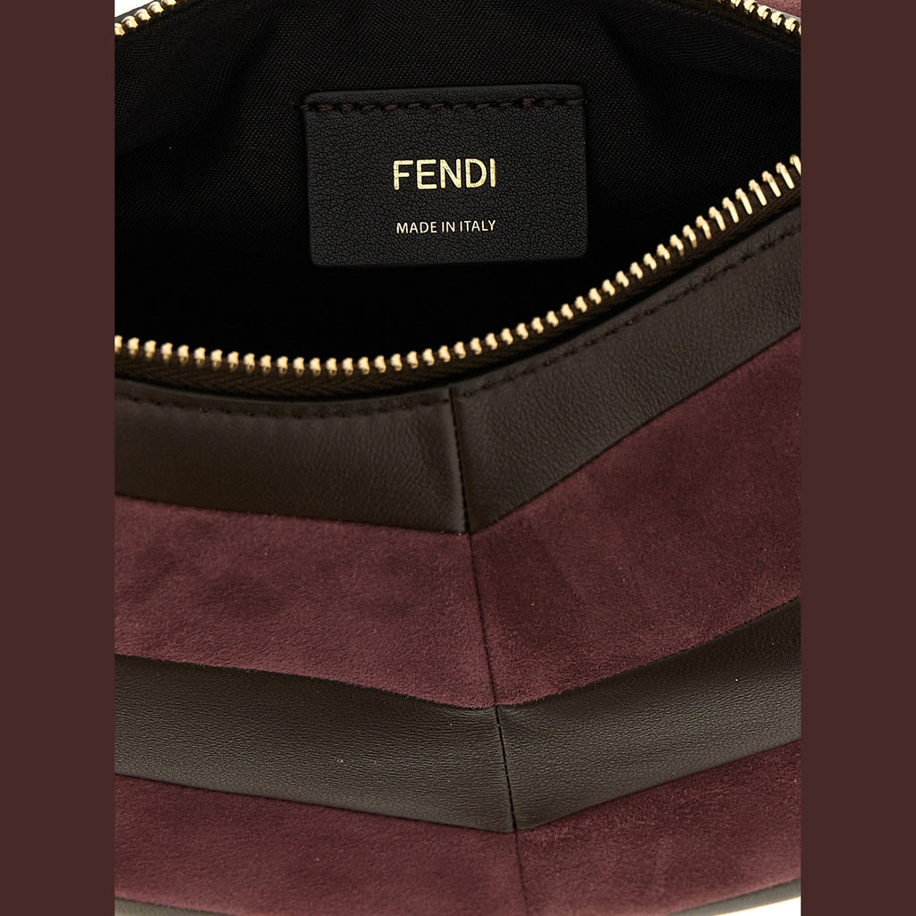 Fendi Multicolor Lamb Leather Handbag