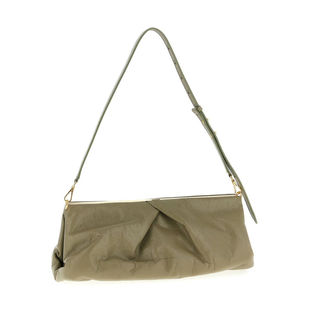 Dries Van Noten Bicolor Calfskin Clutch Bag