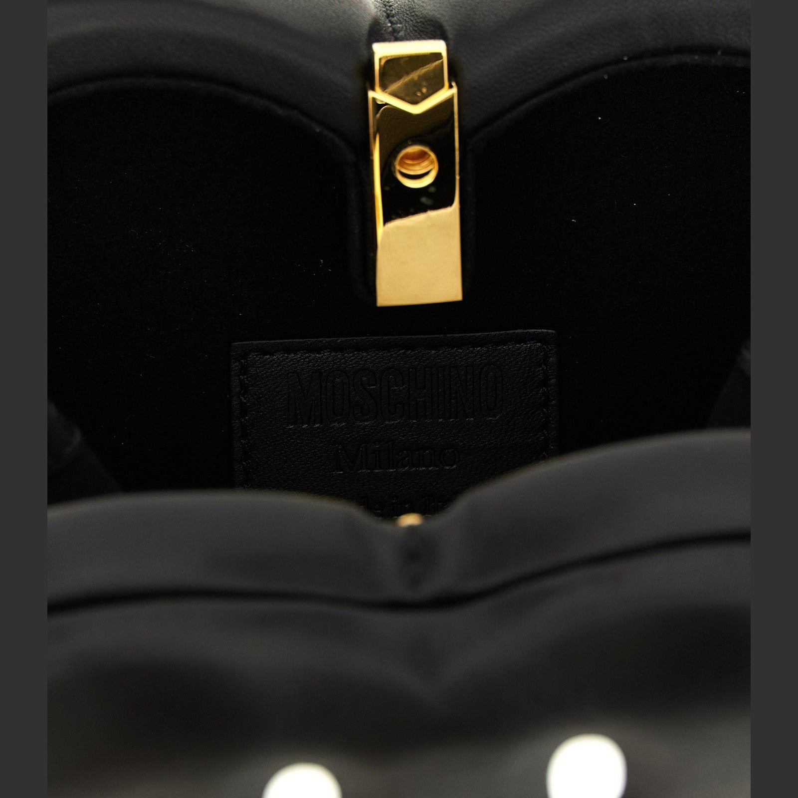 Moschino Black Polyester Handbag