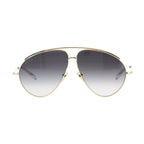 Gucci Gold Metal Sunglasses