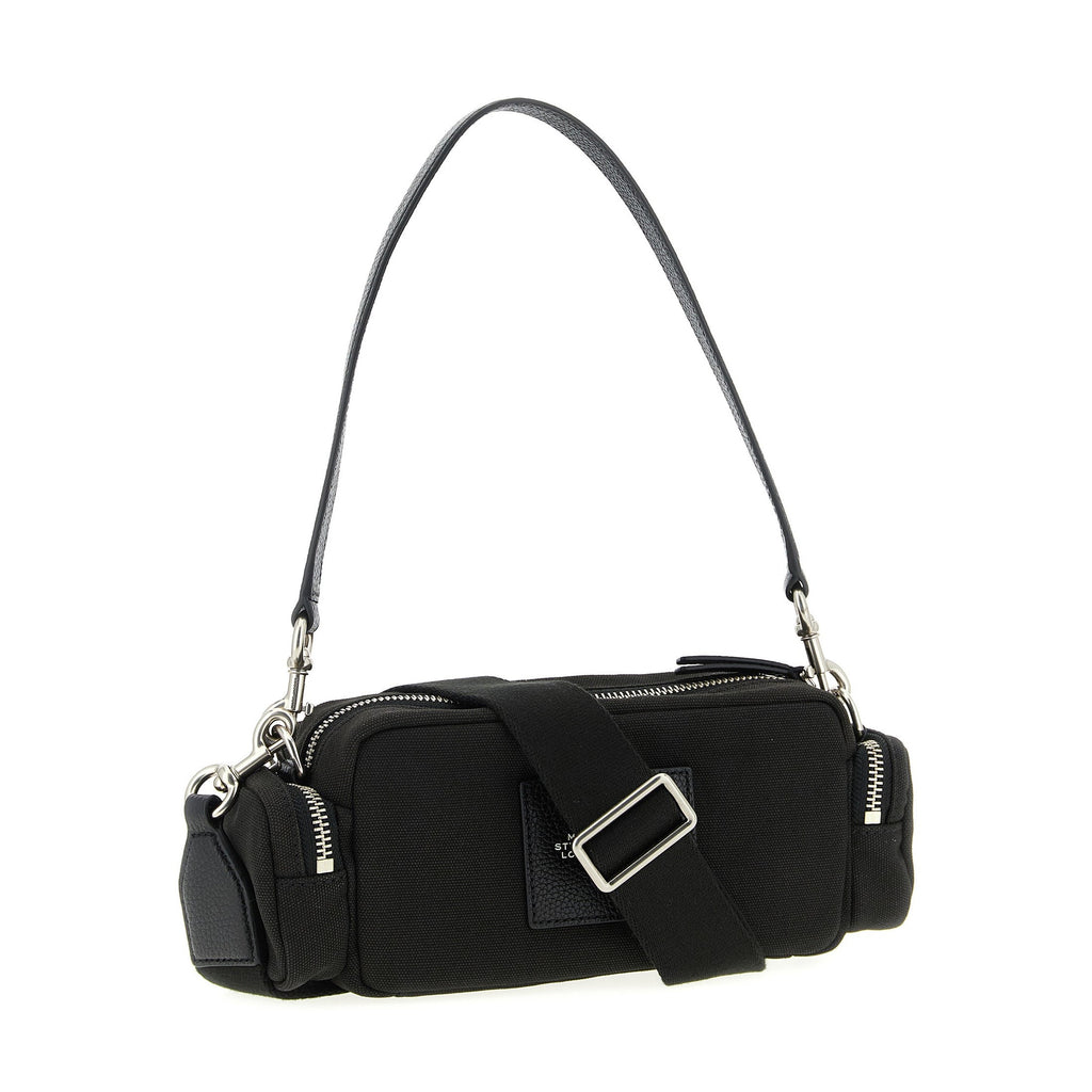 Marc Jacobs Black Cotton Shoulder Bag