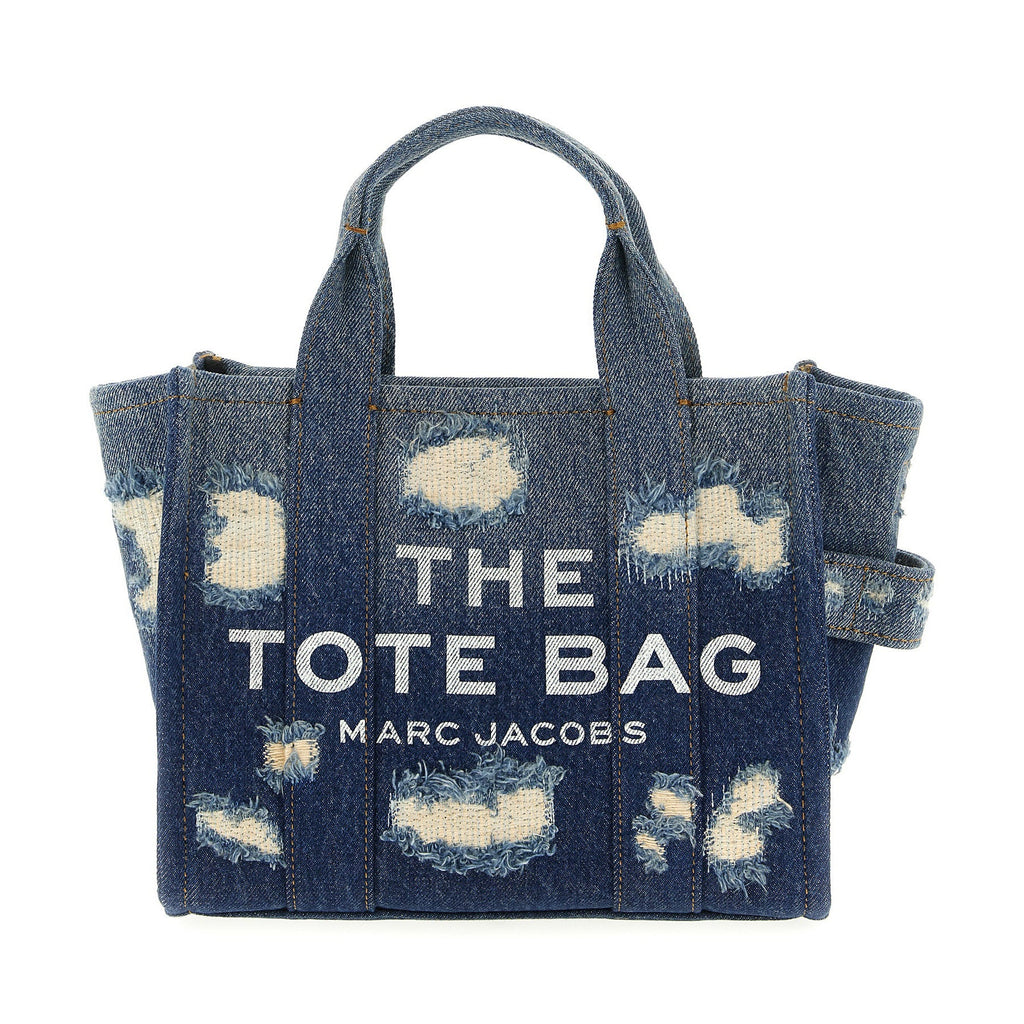 Marc Jacobs Blue Cotton Tote Bag