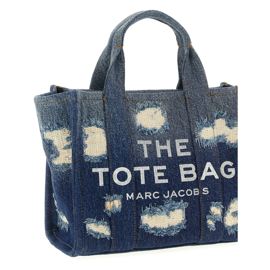 Marc Jacobs Blue Cotton Tote Bag