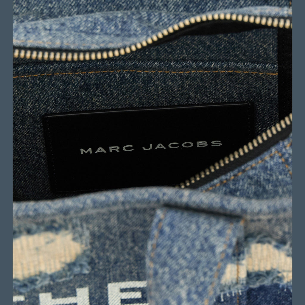 Marc Jacobs Blue Cotton Tote Bag