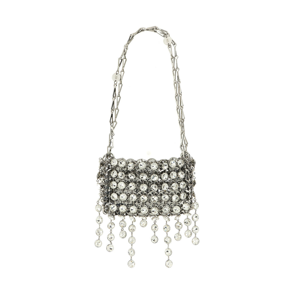 Paco Rabanne Silver Brass Shoulder Bag