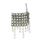 Paco Rabanne Silver Brass Shoulder Bag