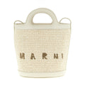 Marni White Cotton Handbag