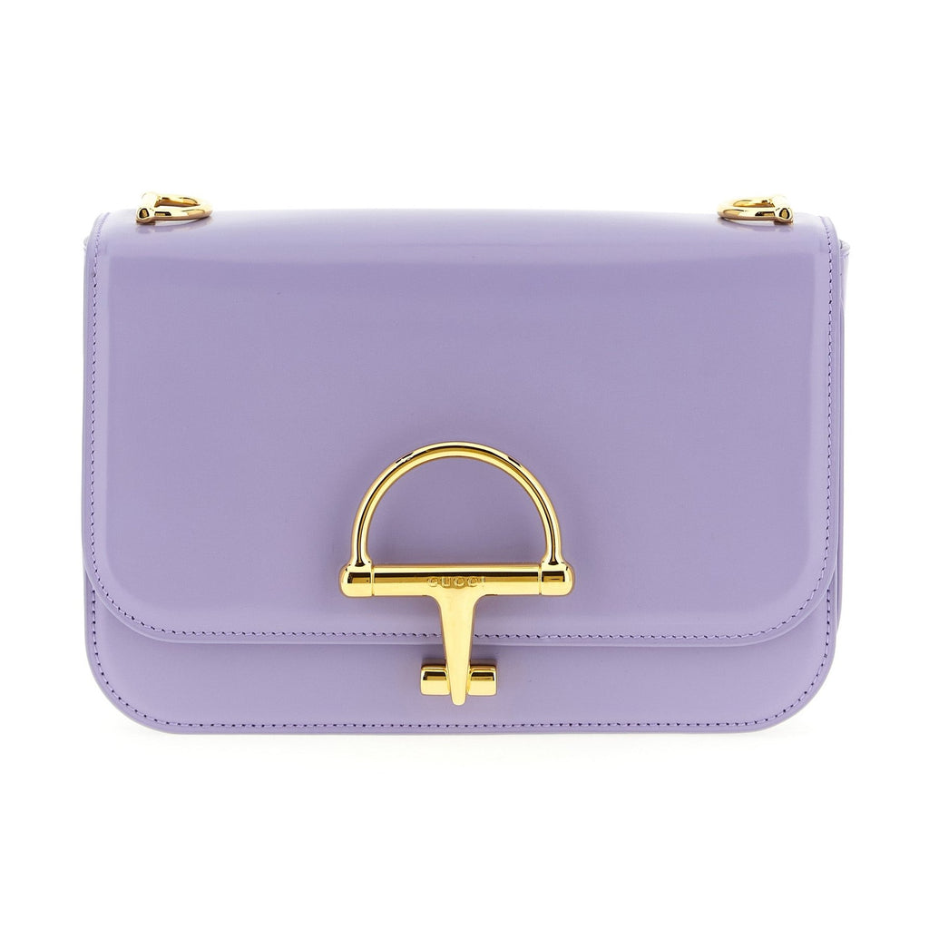Gucci Purple Calfskin Shoulder Bag