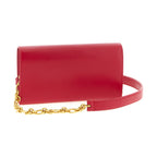 Balmain Fuchsia Calfskin Cardholder