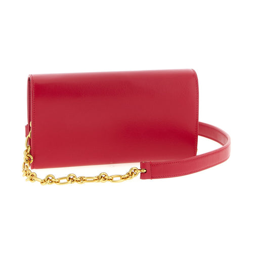 Balmain Fuchsia Calfskin Cardholder
