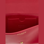 Balmain Fuchsia Calfskin Cardholder