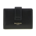 Balmain Black Lamb Leather Cardholder