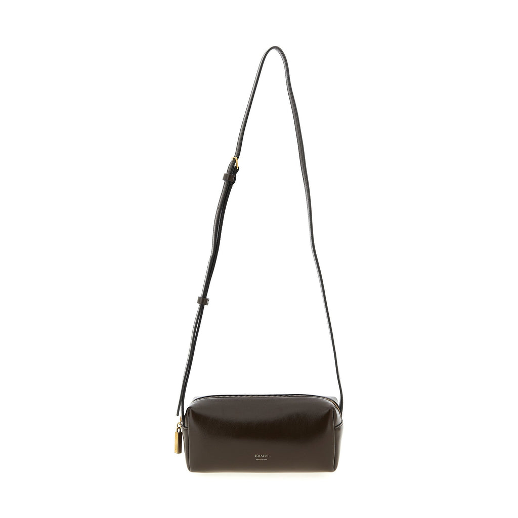 Khaite Brown Calfskin Crossbody Bag