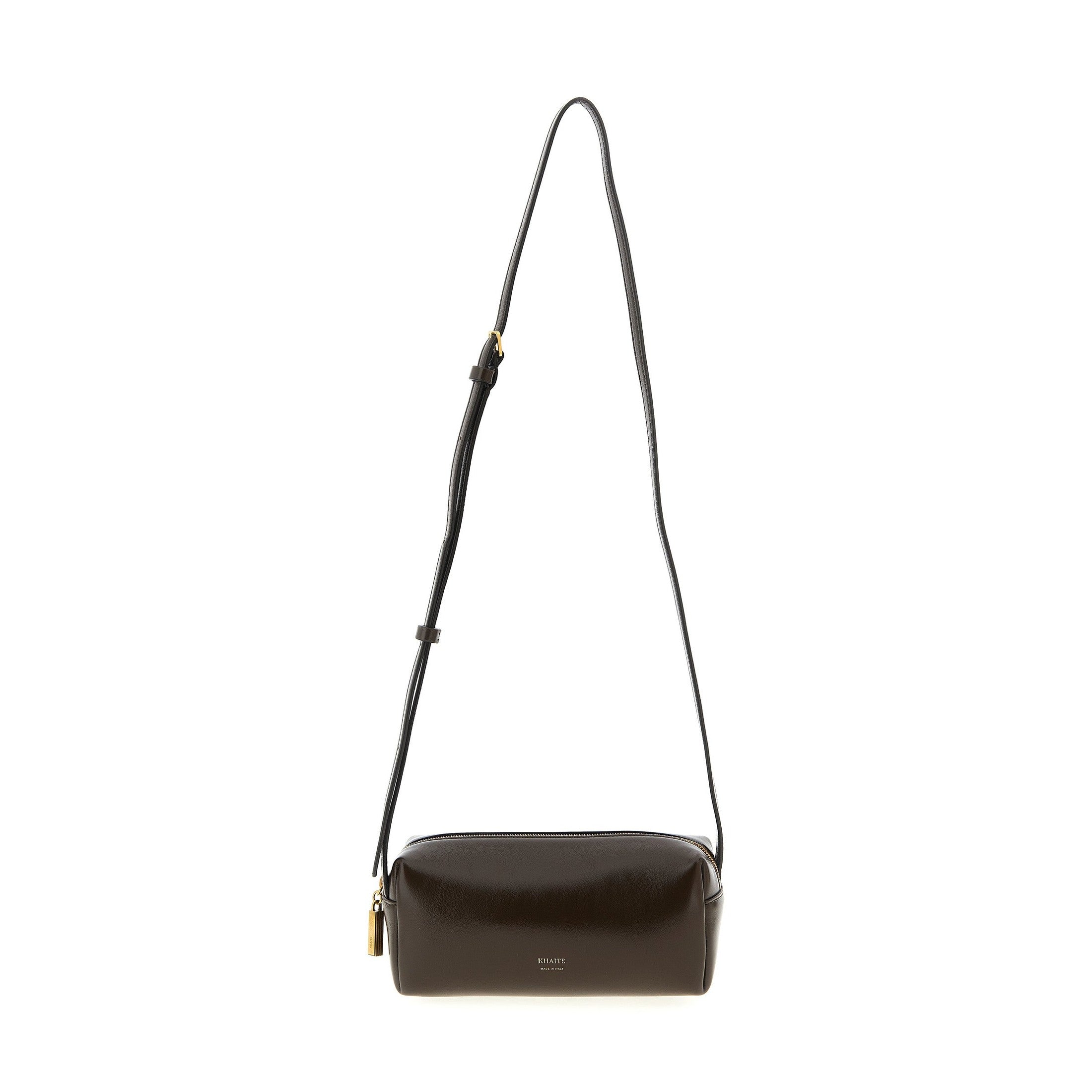 Khaite Brown Calfskin Crossbody Bag
