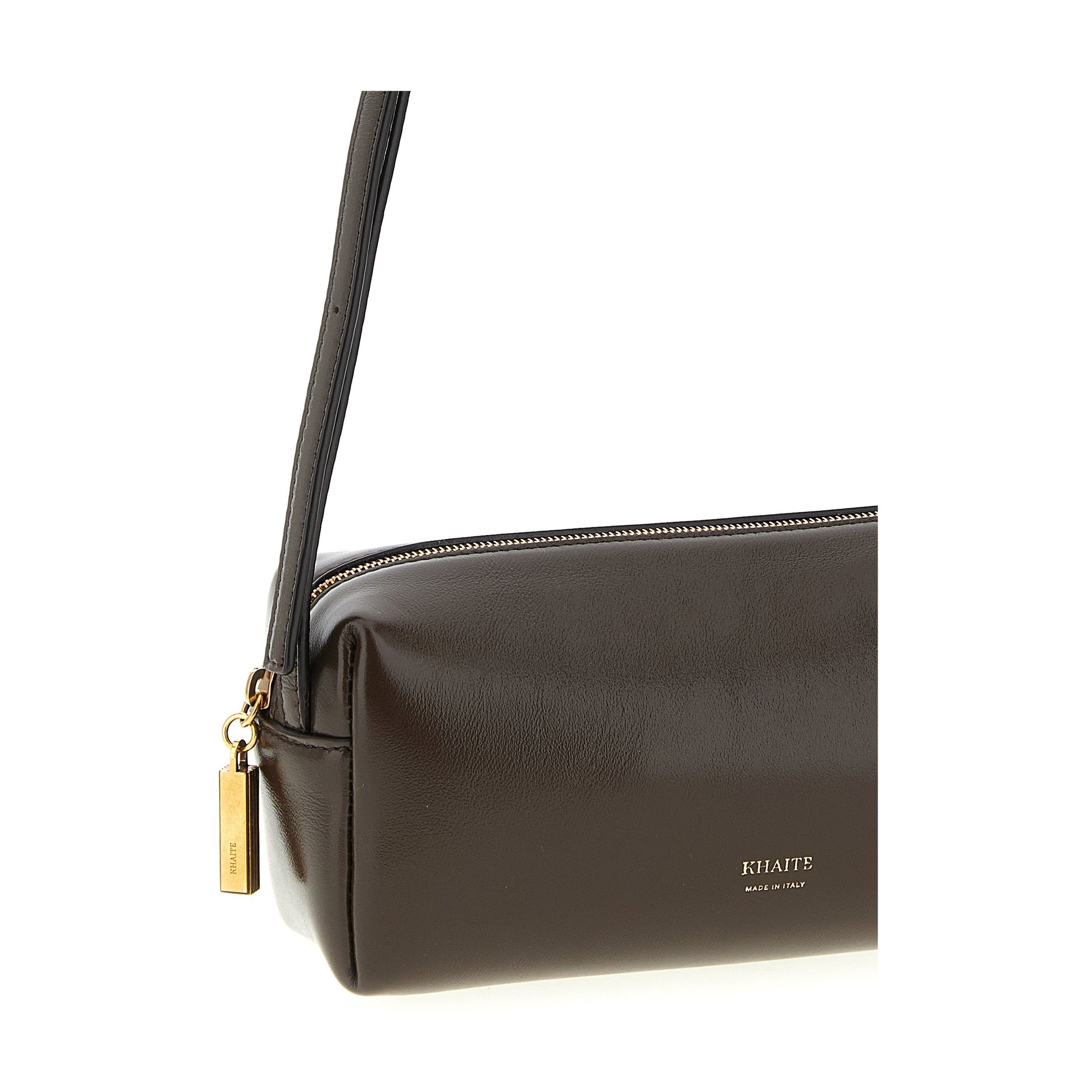 Khaite Brown Calfskin Crossbody Bag