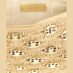 Paco Rabanne Beige Rayon Clutch Bag