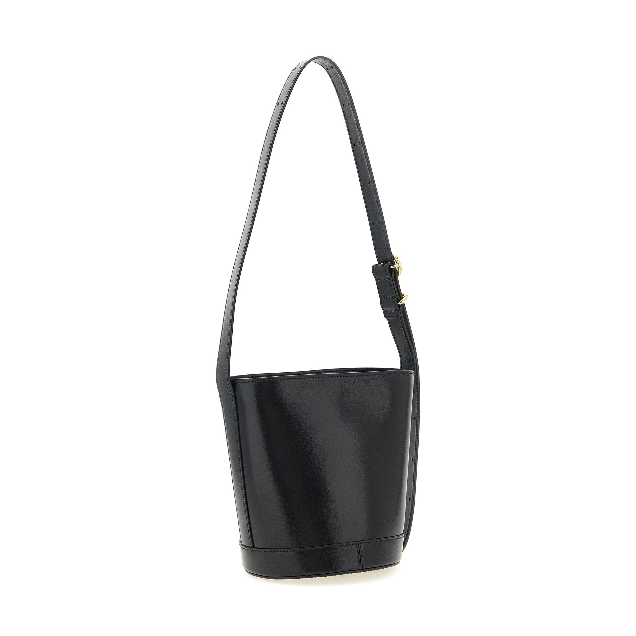 Jil Sander Black Calfskin Shoulder Bag