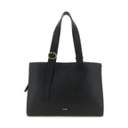 Jil Sander Black Calfskin Tote Bag