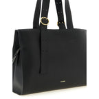 Jil Sander Black Calfskin Tote Bag