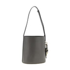Furla Gray Calfskin Shoulder Bag