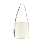 Furla White Calfskin Shoulder Bag