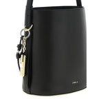 Furla Black Calfskin Shoulder Bag