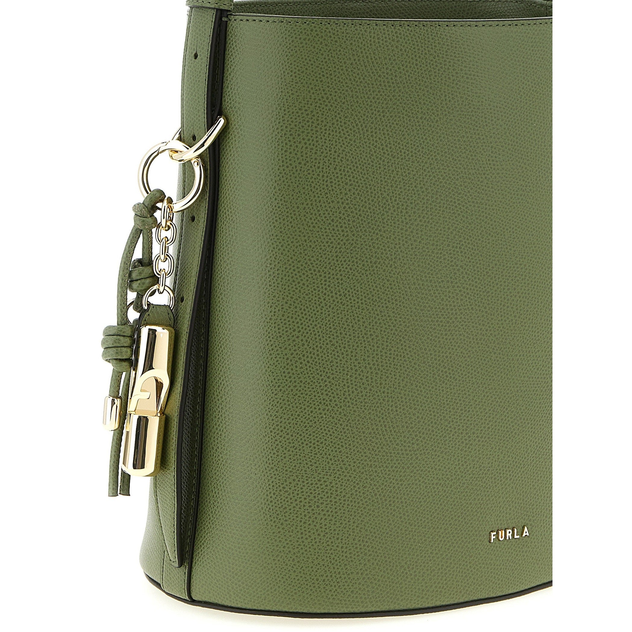 Furla Bicolor Calfskin Shoulder Bag