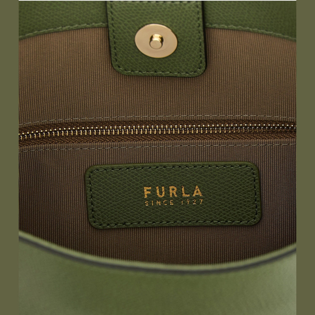 Furla Bicolor Calfskin Shoulder Bag