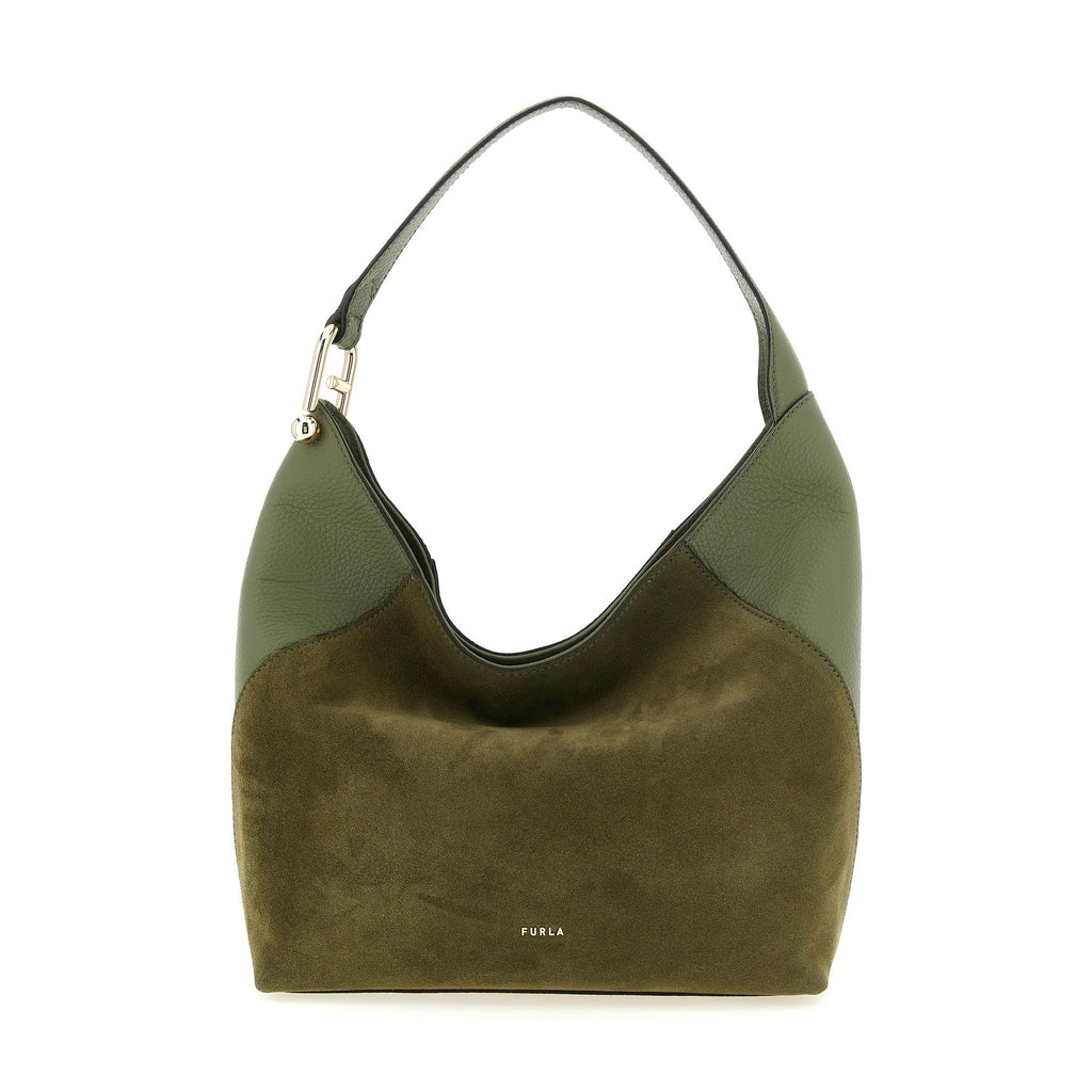 Furla Bicolor Calfskin Shoulder Bag