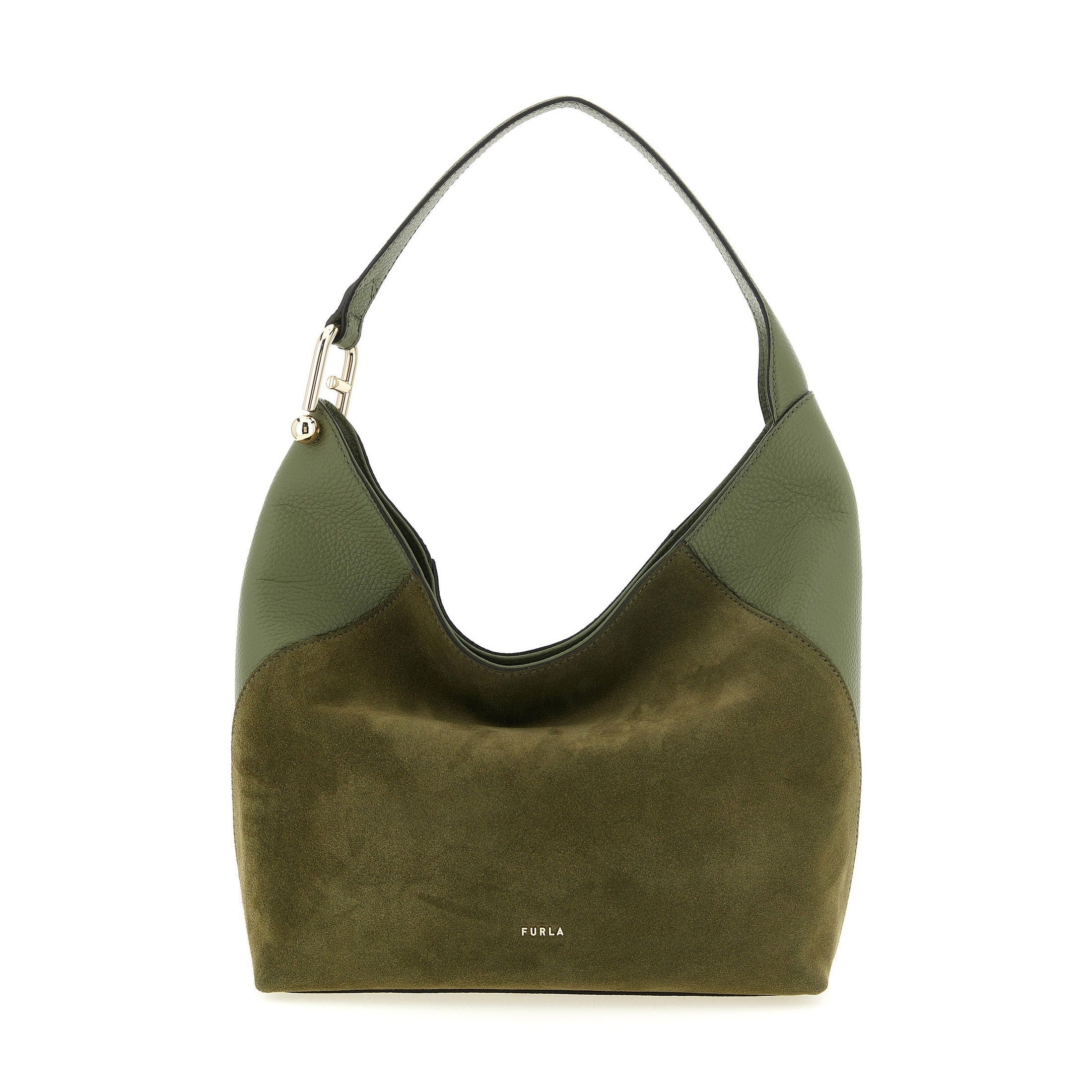 Furla Bicolor Calfskin Shoulder Bag