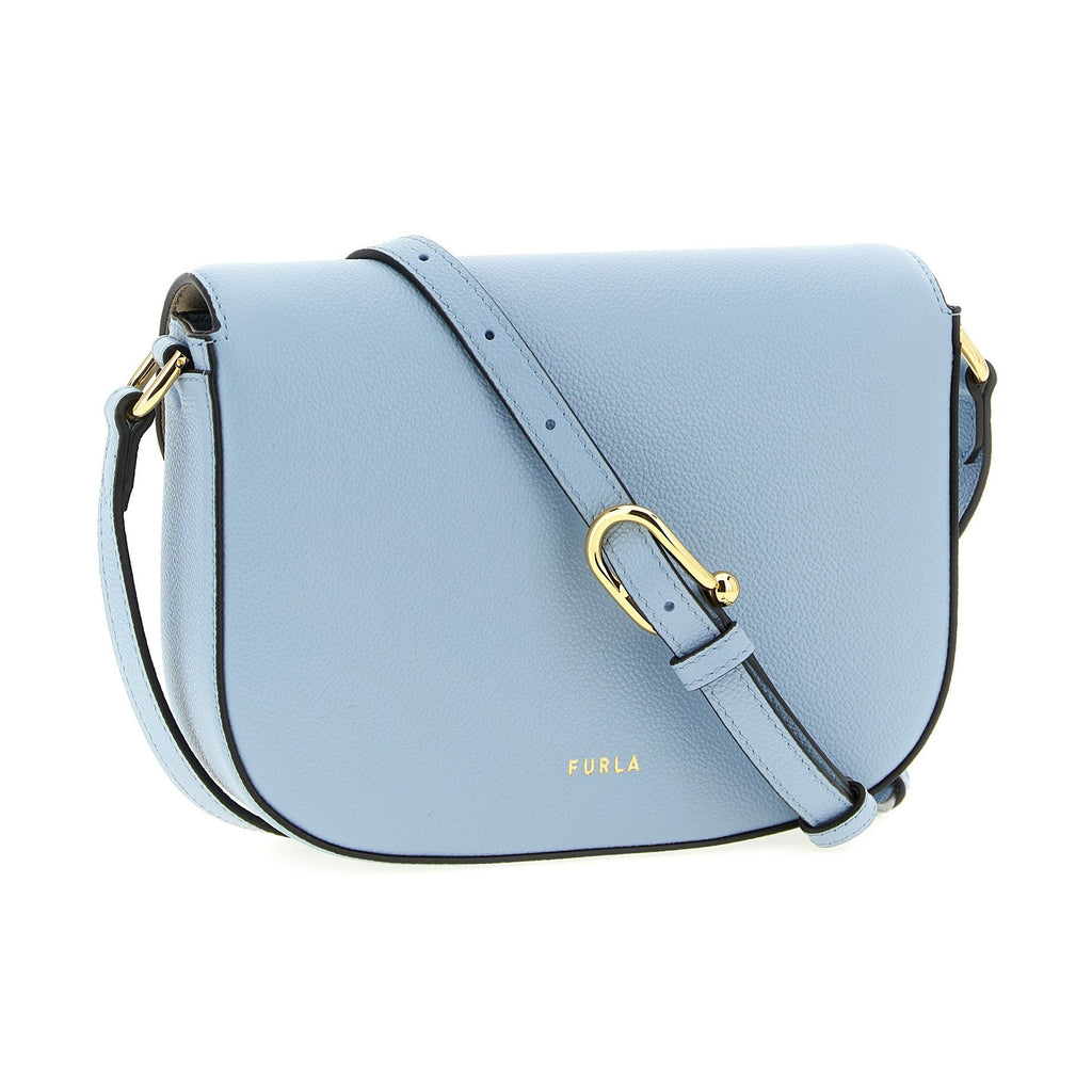 Furla Blue Calfskin Crossbody Bag