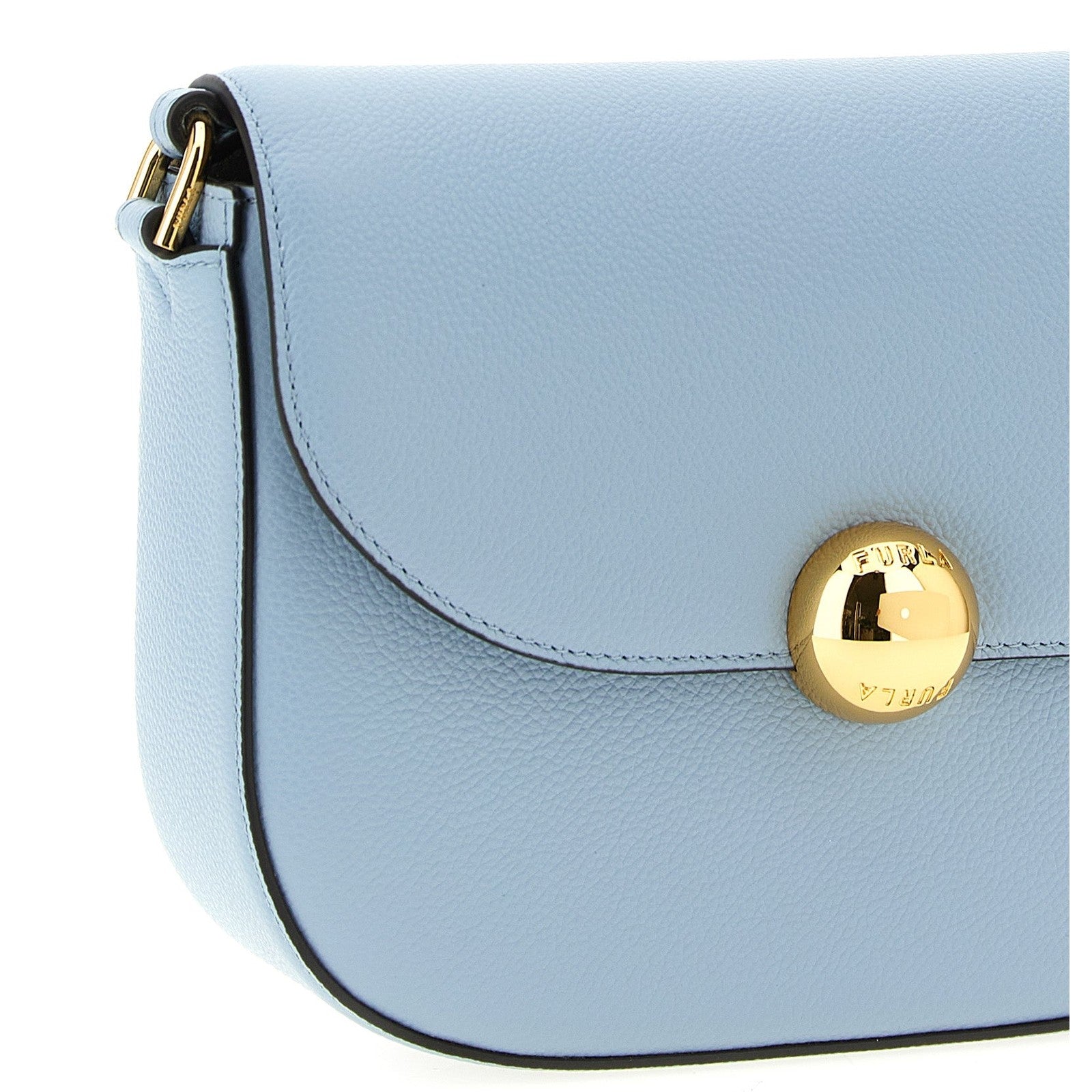 Furla Blue Calfskin Crossbody Bag