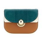 Furla Multicolor Lamb Leather Crossbody Bag