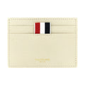 Thom Browne Beige Calfskin Cardholder