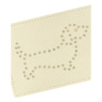 Thom Browne Beige Calfskin Cardholder