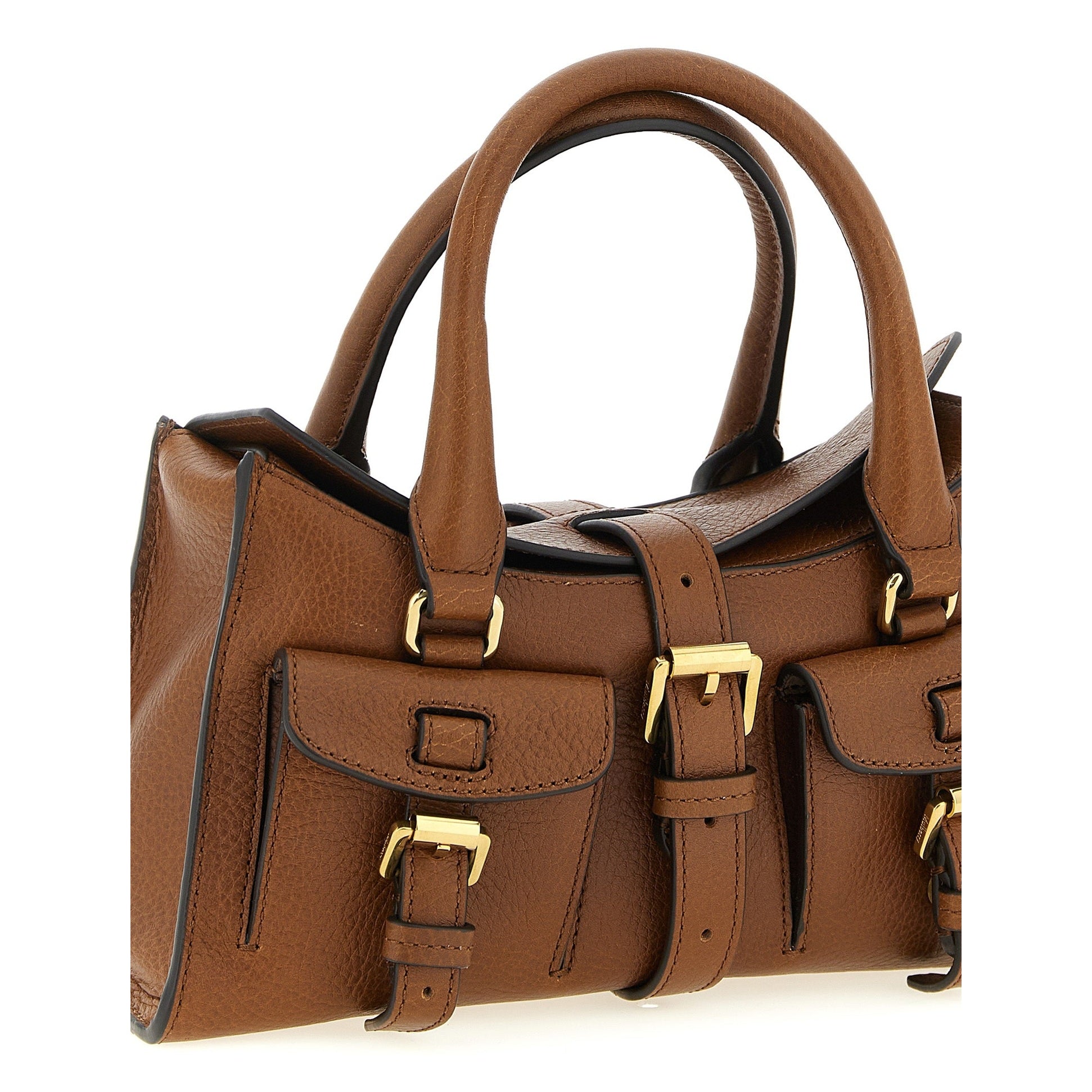 Mulberry Brown Calfskin Handbag